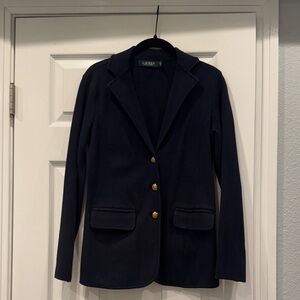 Lauren Ralph Lauren Navy Blazer with Gold Buttons